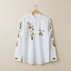 ClasicoblancoC Camisa en Popelina Blanco